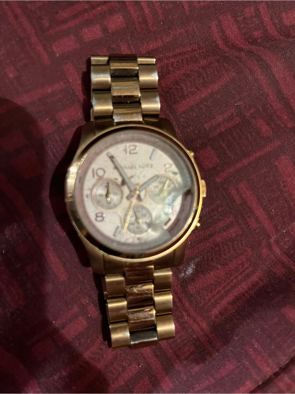 Michael Kors Rose Gold Stainless Steel Bracelet Watch